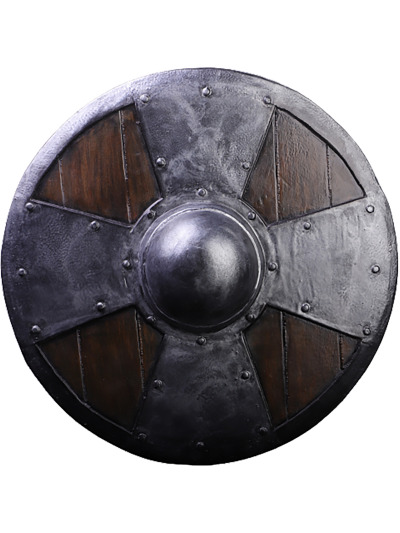 Trollfelsen 50cm LARP-Rundschild "Murray" 